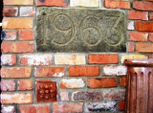 Reclaimed Brick Fireplace and Chimney